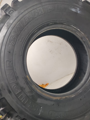 Used Tire 38x12.50R15 INTERCO SUPER SWAMPER THREE-STAGE LUG - 17/32