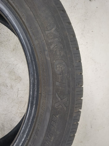 Used Tire 225/55R17 YOKOHAMA YK-GTX 101V - Tread Depth 9/32