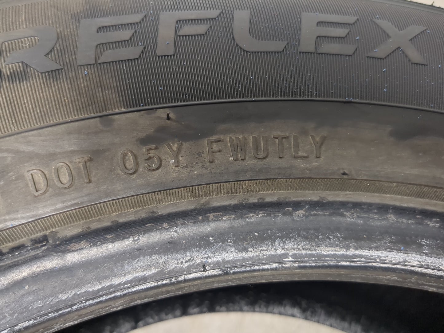 Used Tire 235/55R17 IRONHEAD R-FLEX IH01 - Tread Depth 9/32 - Oemusedautoparts1.com