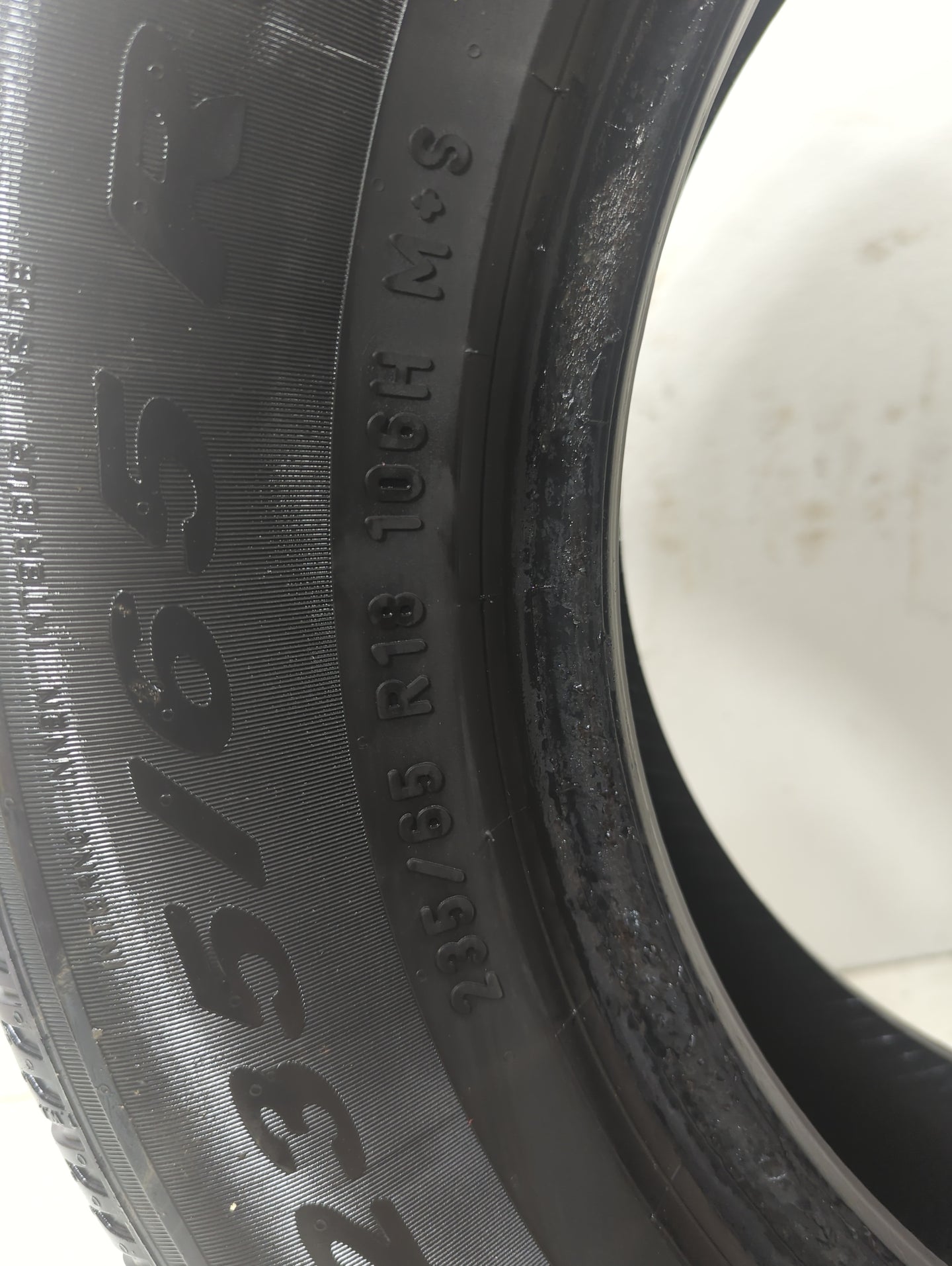 Used Tire 235/65R18 PIRELLI SCORPION AS PLUS 3 106H - Tread Depth 9/32 - Oemusedautoparts1.com