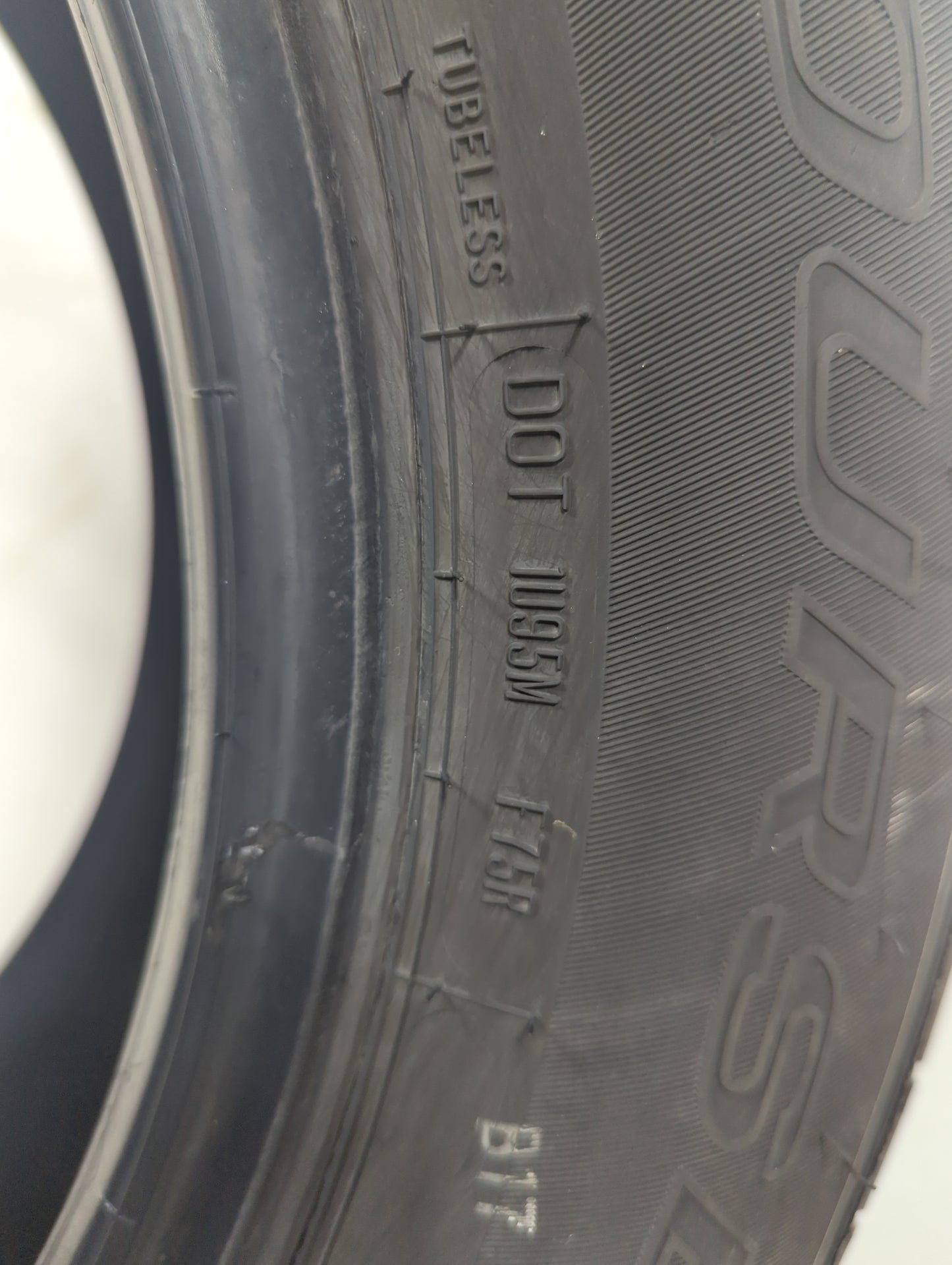 Used Tire - Tread Depth null/32 - Oemusedautoparts1.com