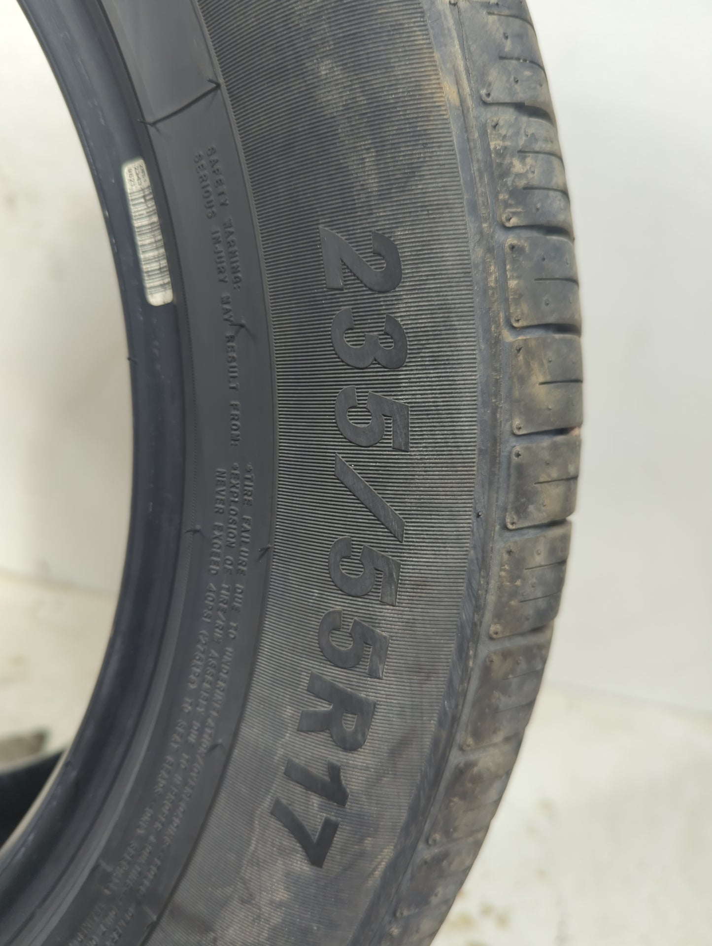 Used Tire 235/55R17 IRONHEAD REFLEX H/T - Tread Depth 9/32 - Oemusedautoparts1.com
