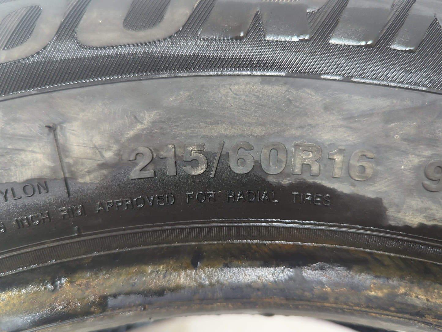 Used Tire 215/60R16 SENTURY TOURING 95H - Tread Depth 10/32 - Oemusedautoparts1.com
