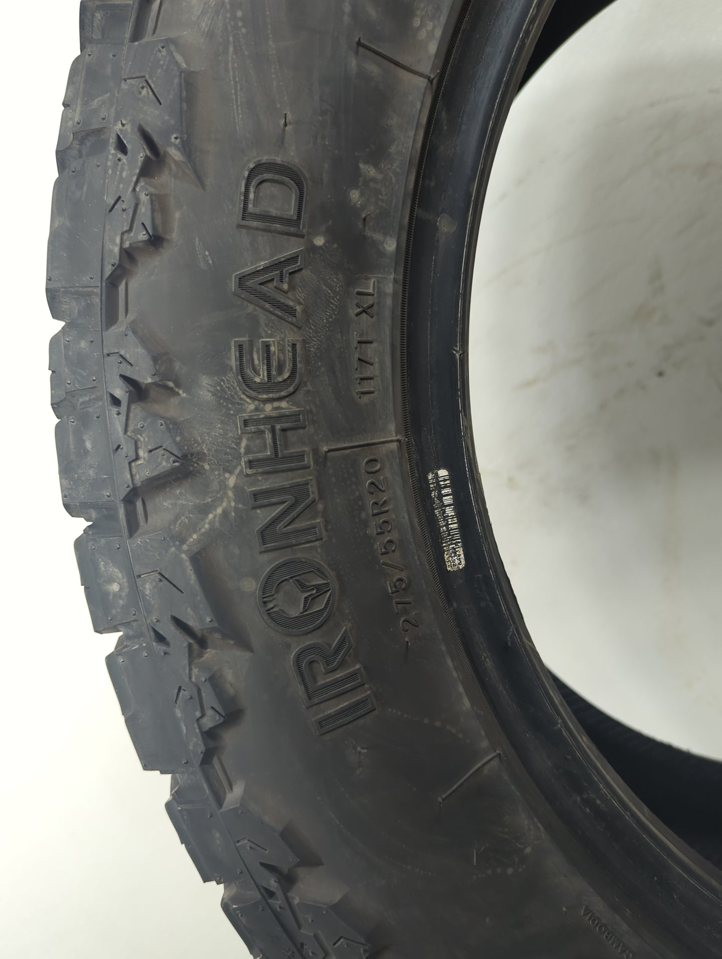 Used Tire 275/55R20 IRONHEAD THRASHER AT 117T - Tread Depth 13/32 - Oemusedautoparts1.com