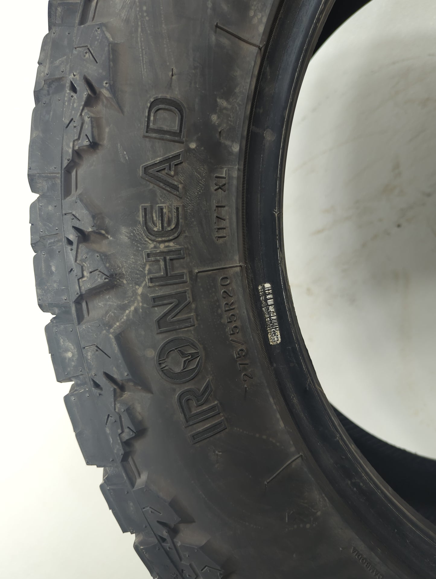 Used Tire 275/55R20 IRONHEAD THRASHER AT 117T - Tread Depth 13/32 - Oemusedautoparts1.com
