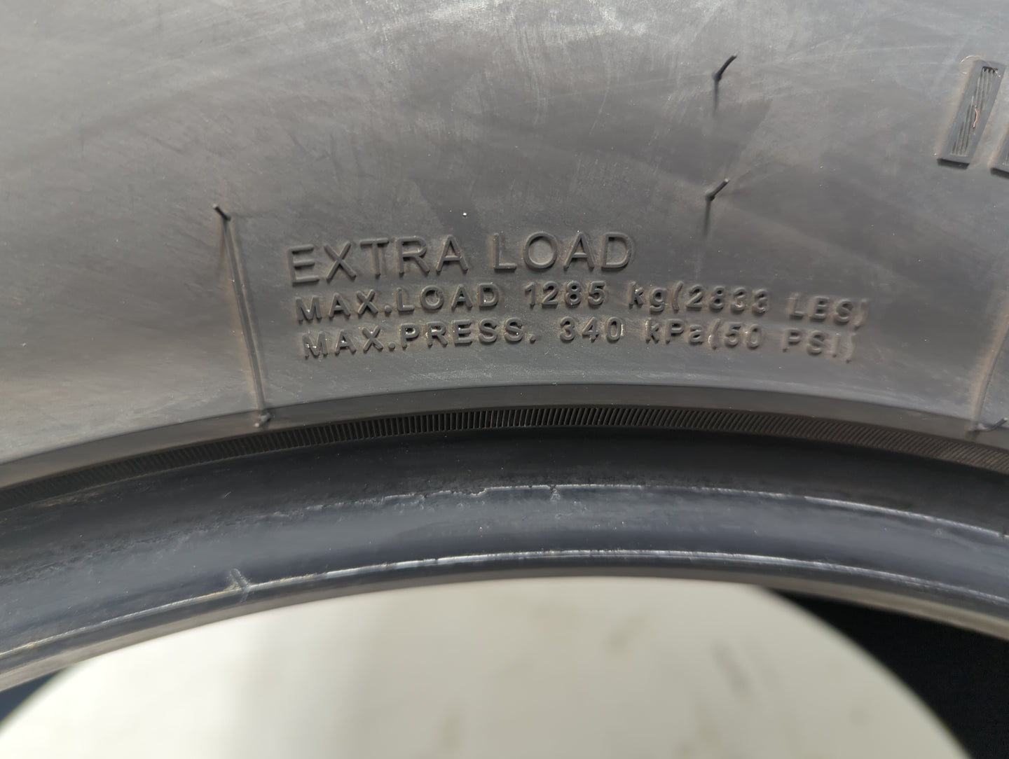 Used Tire 275/55R20 IRONHEAD THRASHER AT 117T - Tread Depth 13/32 - Oemusedautoparts1.com