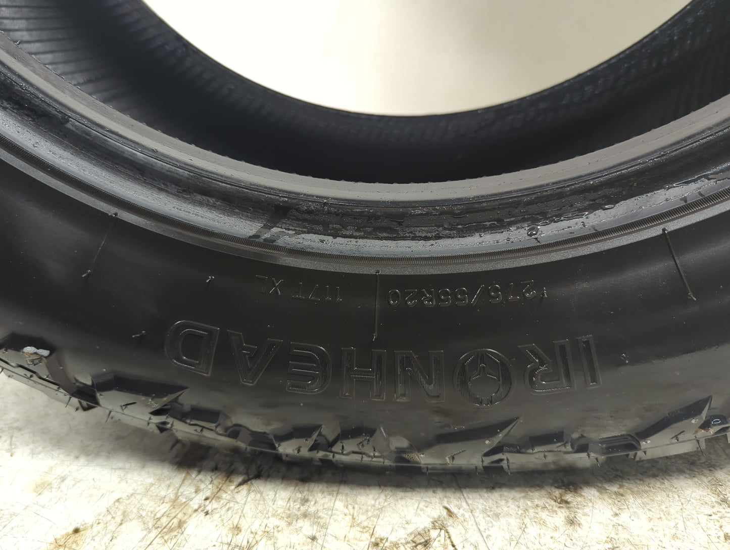 Used Tire 275/55R20 IRONHEAD THRASHER 117T - Tread Depth 12/32 - Oemusedautoparts1.com