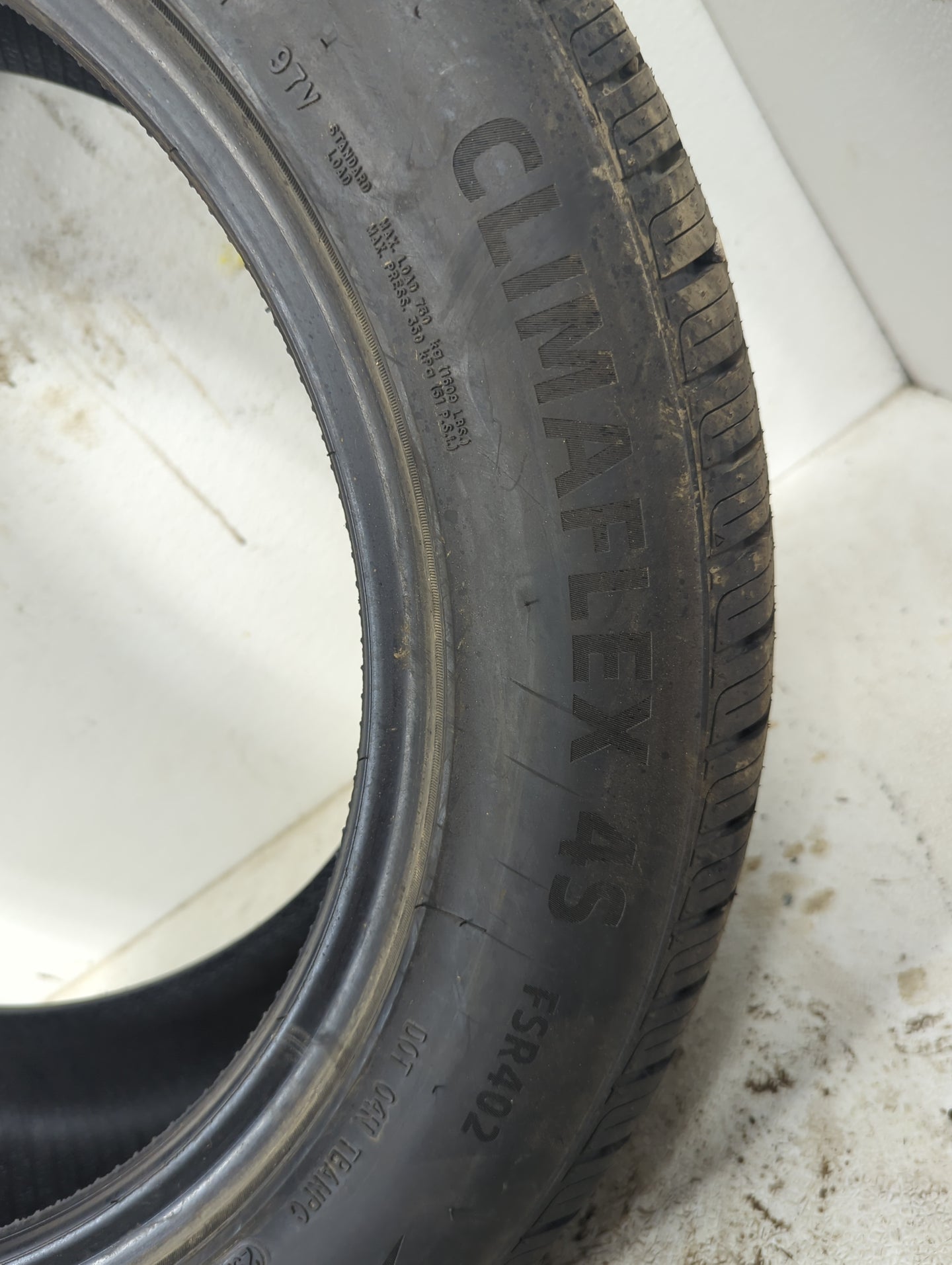 Used Tire 225/65R17 FORTUNE CLIMAFLEX 4S 97V - Tread Depth 8/32 - Oemusedautoparts1.com