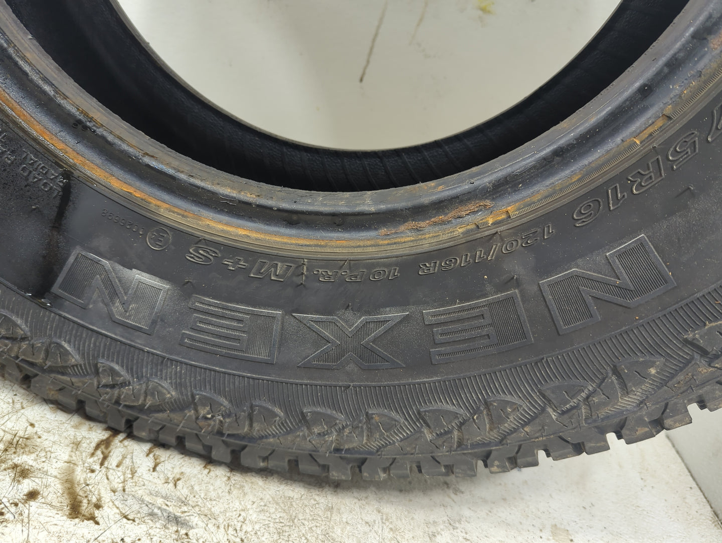 Used Tire 245/75R16 NEXEN ROADIAN AT PRO RA8 120R - Tread Depth 9/32 - Oemusedautoparts1.com