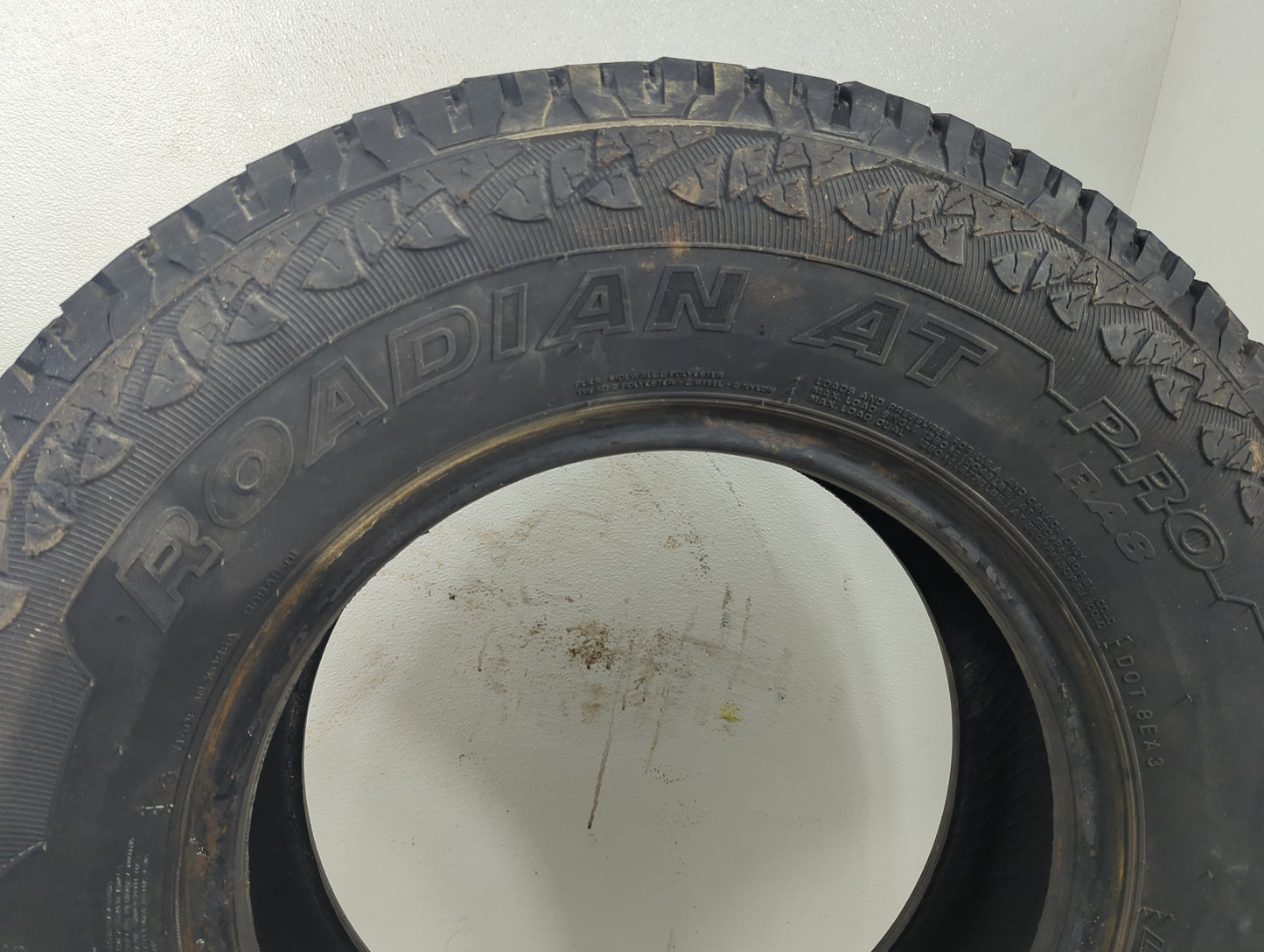 Used Tire 245/75R16 NEXEN ROADIAN AT PRO RA8 120R - Tread Depth 9/32 - Oemusedautoparts1.com