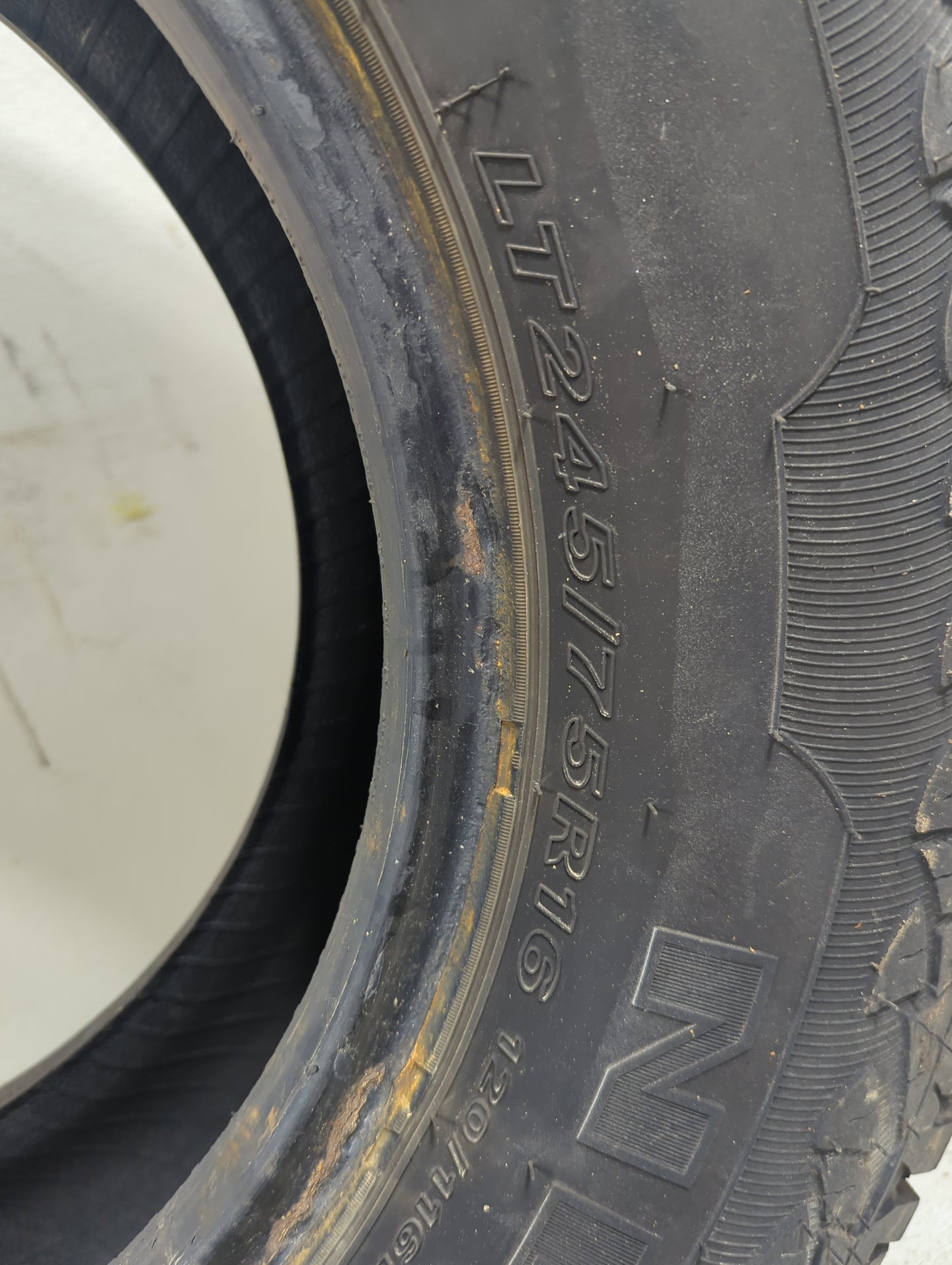 Used Tire 245/75R16 NEXEN ROADIAN AT PRO RA8 120R - Tread Depth 9/32 - Oemusedautoparts1.com
