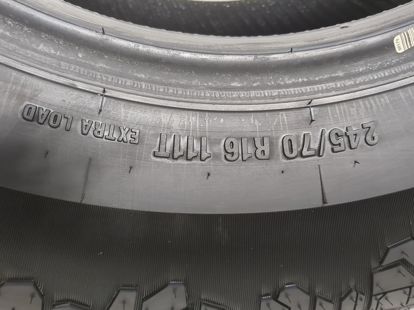 Used Tire 245/70R16 MOHAWK HIGHWAY TERRAIN 111T - Tread Depth 12/32 - Oemusedautoparts1.com