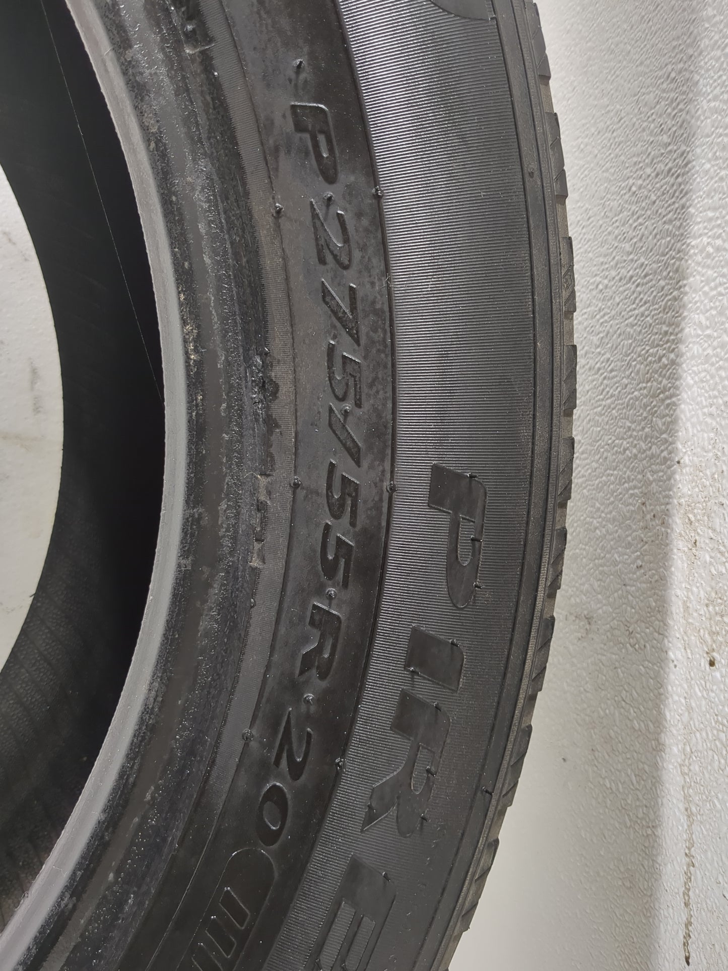 Used Tire 275/55R20 PIRELLI SCORPION STR 111H - Tread Depth 7/32 - Oemusedautoparts1.com