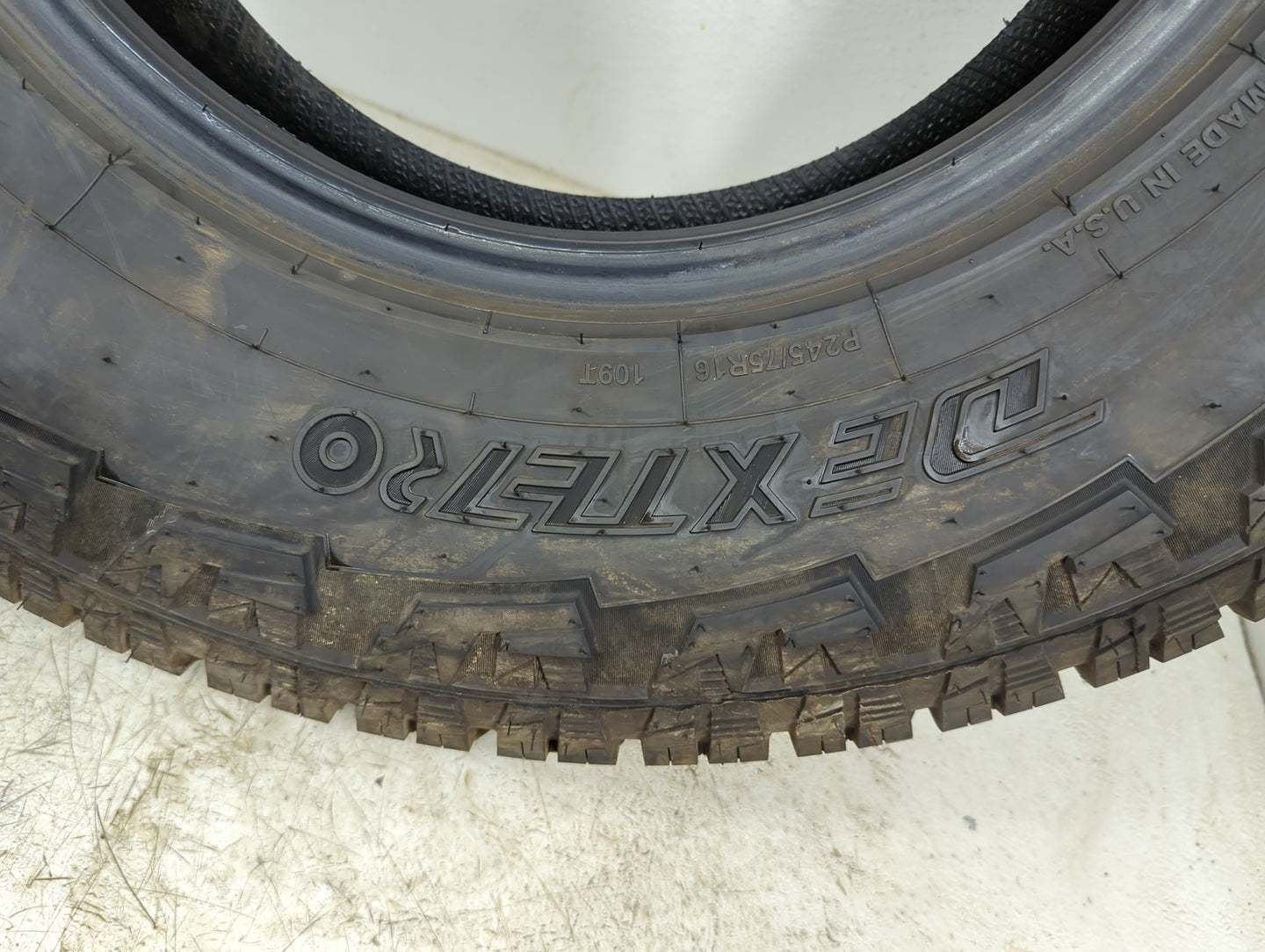 Used Tire 245/75R16 DEXTERO ALL TERRAIN DAT 109T - Tread Depth 12/32 - Oemusedautoparts1.com