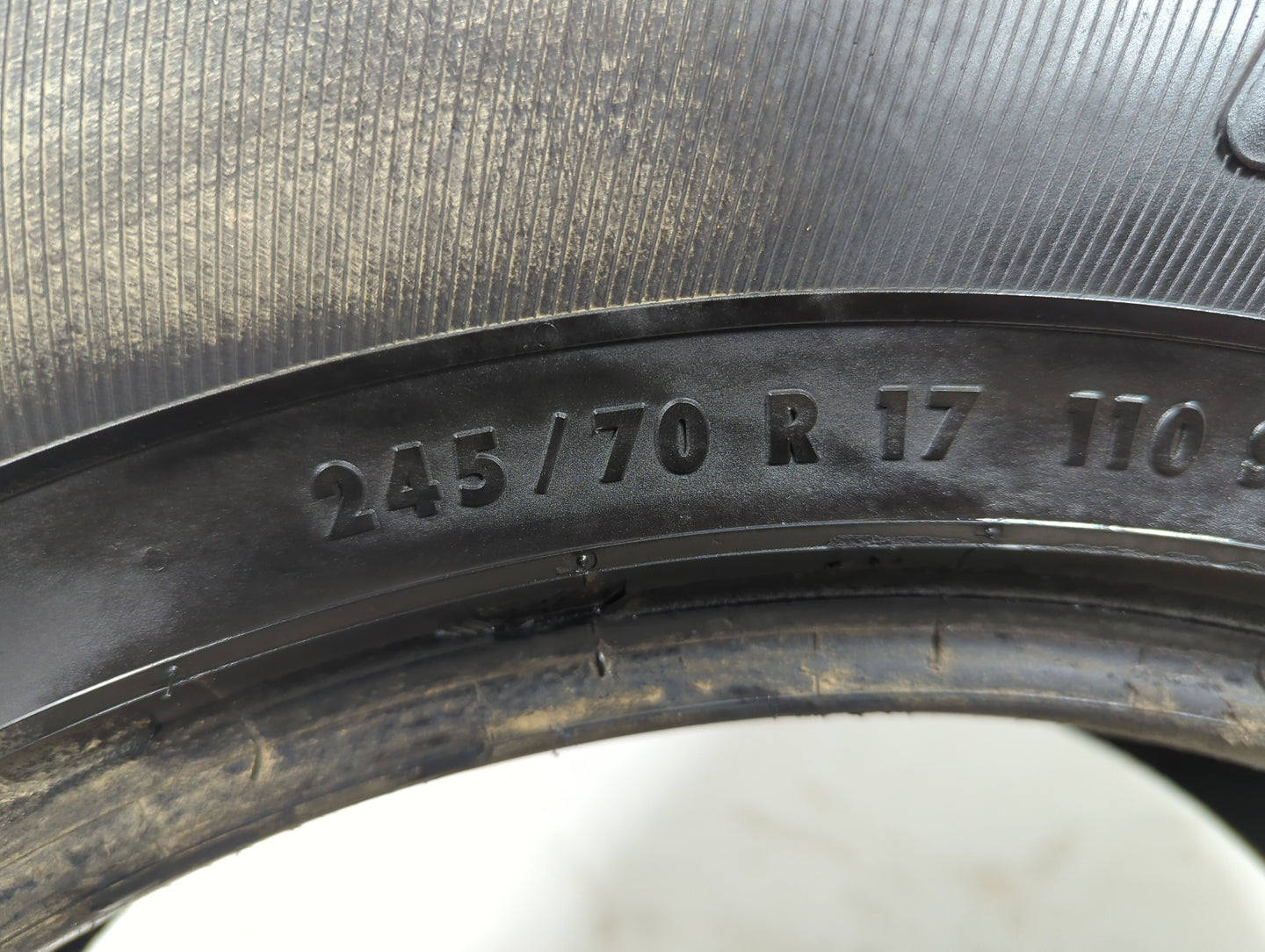 Used Tire 245/70R17 GENERAL GRABBER 110S - Tread Depth 8/32 - Oemusedautoparts1.com