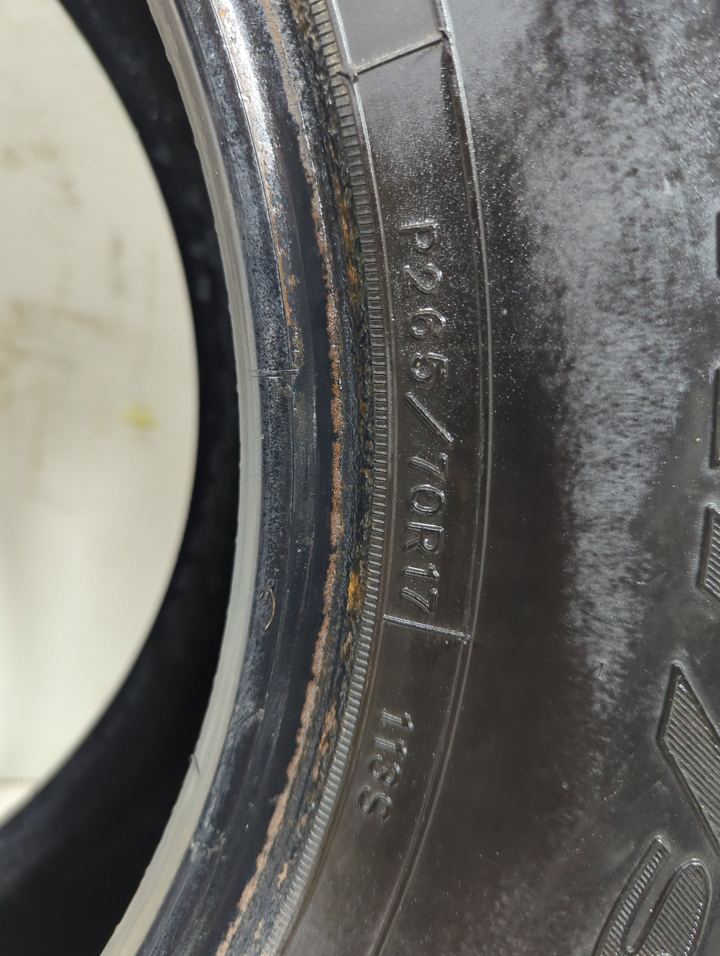 Used Tire 265/70R17 GOODYEAR WRANGLER AT/S 113S - Tread Depth 9/32 - Oemusedautoparts1.com