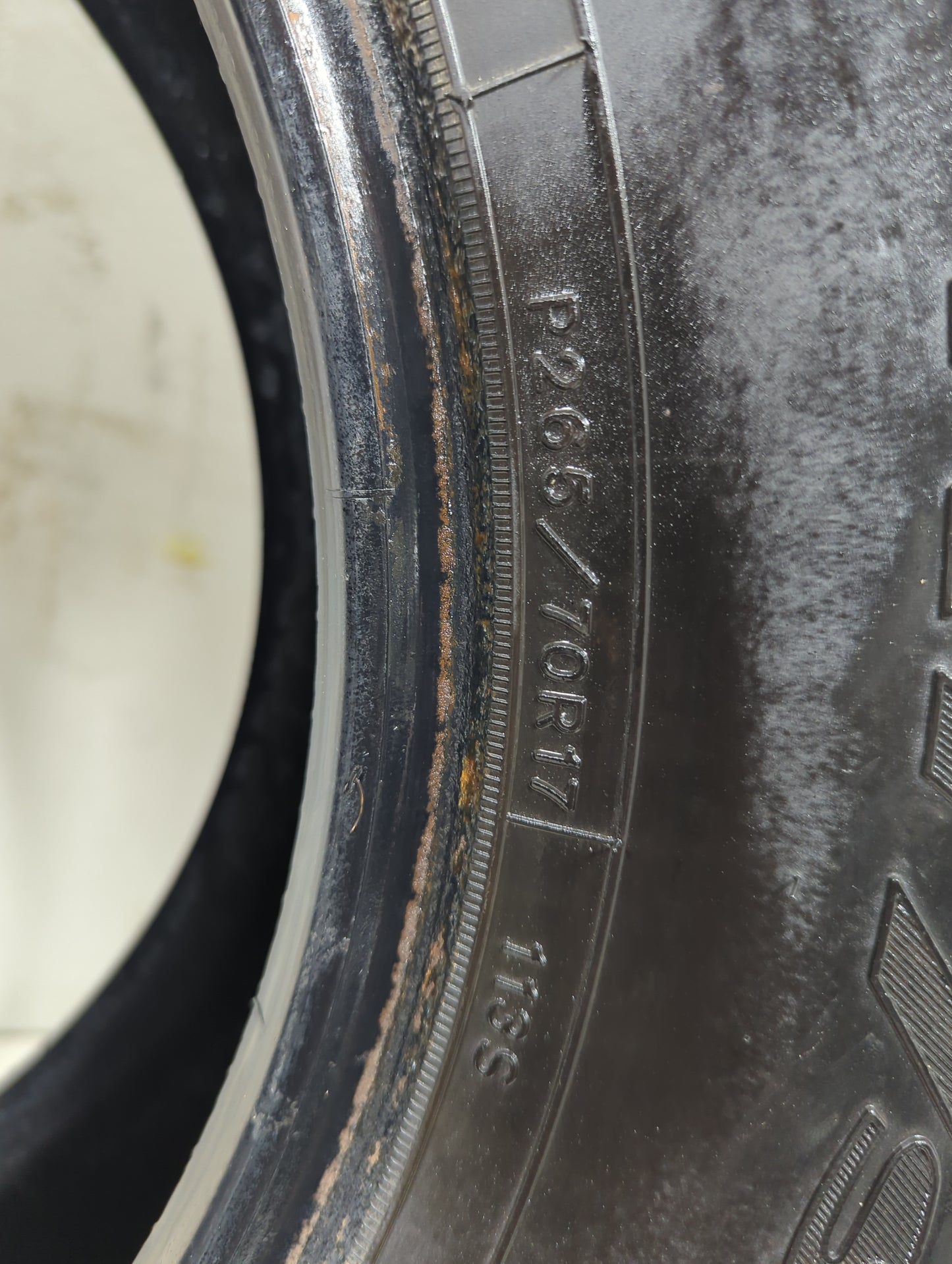 Used Tire 265/70R17 GOODYEAR WRANGLER AT/S 113S - Tread Depth 9/32 - Oemusedautoparts1.com