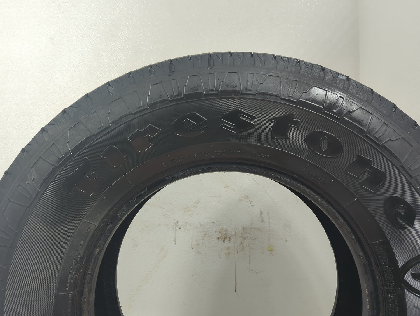 Used Tire 245/75R16 FIRESTONE TRANSFORCE HT2 120R - Tread Depth 9/32 - Oemusedautoparts1.com