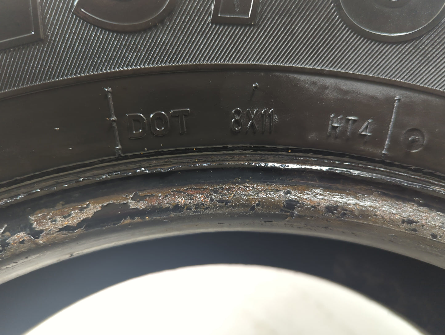 Used Tire 245/75R16 FIRESTONE TRANSFORCE HT2 120R - Tread Depth 9/32 - Oemusedautoparts1.com