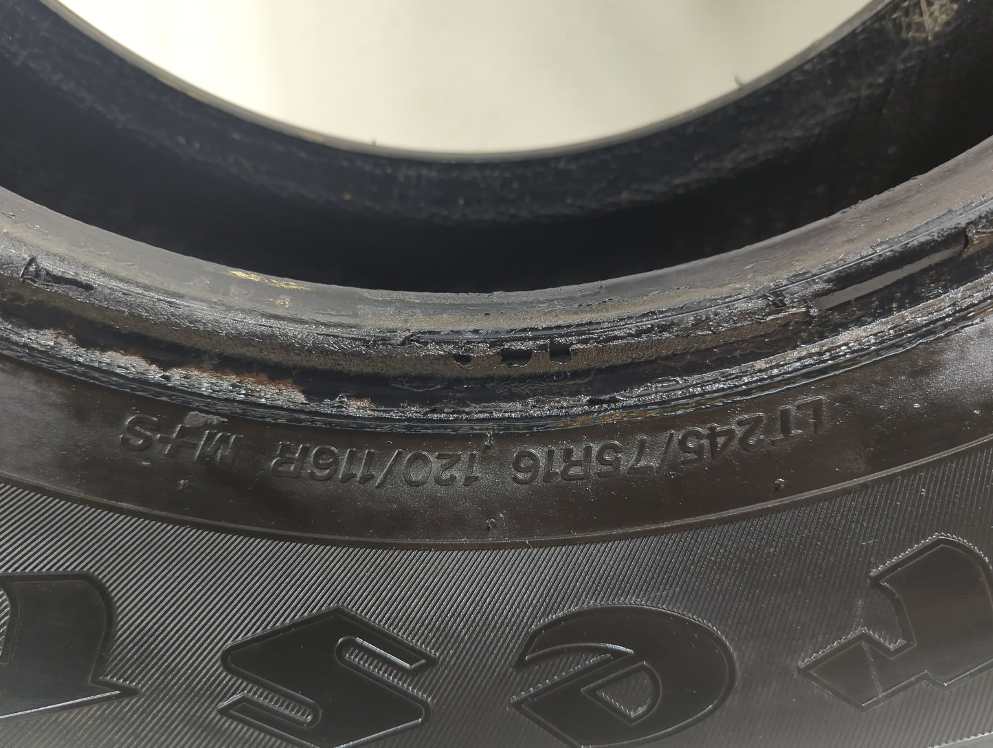 Used Tire 245/75R16 FIRESTONE TRANSFORCE HT2 120R - Tread Depth 9/32 - Oemusedautoparts1.com