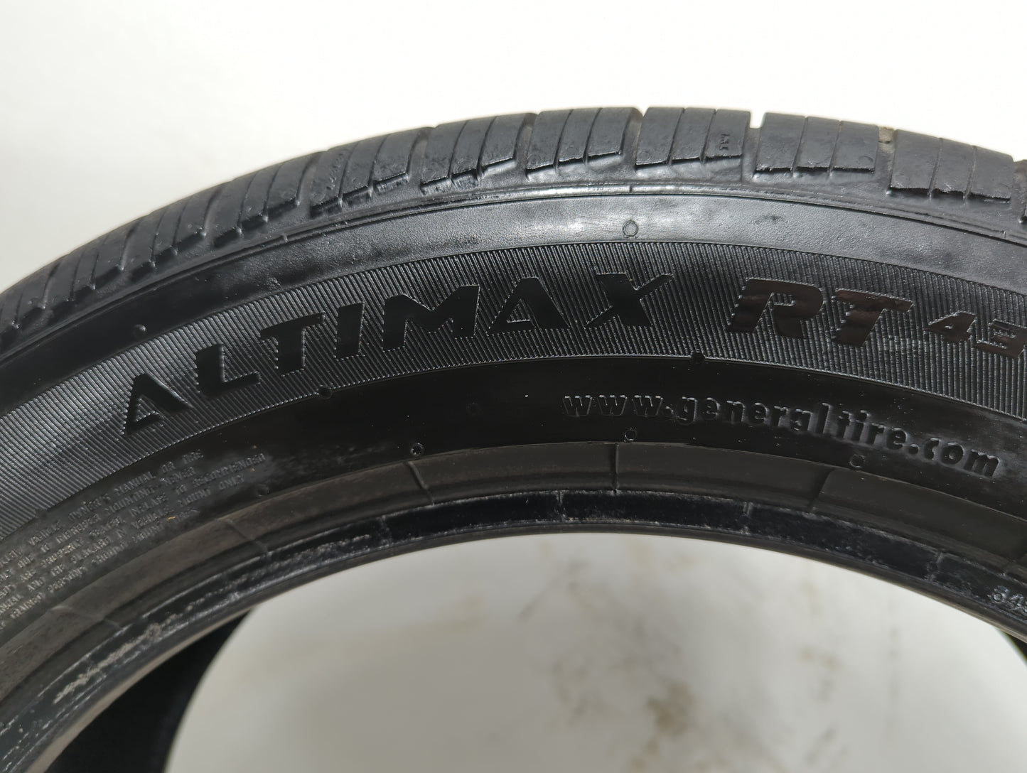 Used Tire 235/50R18 GENERAL ALTIMAX RT43 97V - Tread Depth 9/32 - Oemusedautoparts1.com