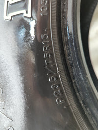 Used Tire 235/75R15 GOODYEAR WRANGLER RADIAL 105S - Tread Depth 11/32 - Oemusedautoparts1.com