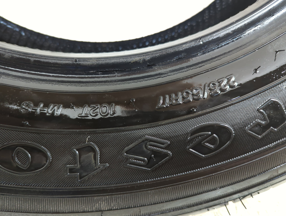 Used Tire 225/65R17 FIRESTONE DESTINATION LE3 102T - Tread Depth 10/32 - Oemusedautoparts1.com