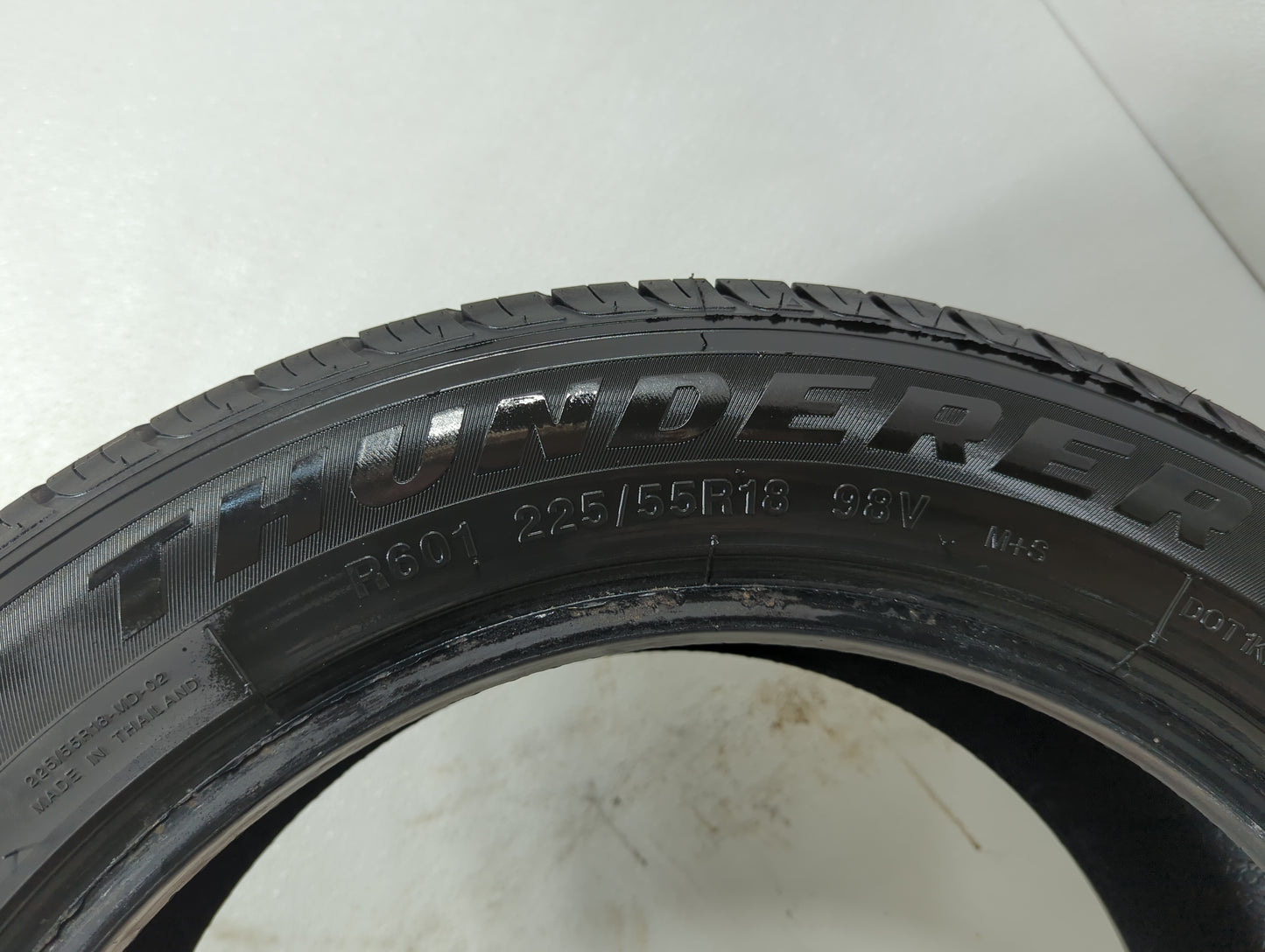 Used Tire 225/55R18 THUNDERER RANGER 98V - Tread Depth 11/32 - Oemusedautoparts1.com