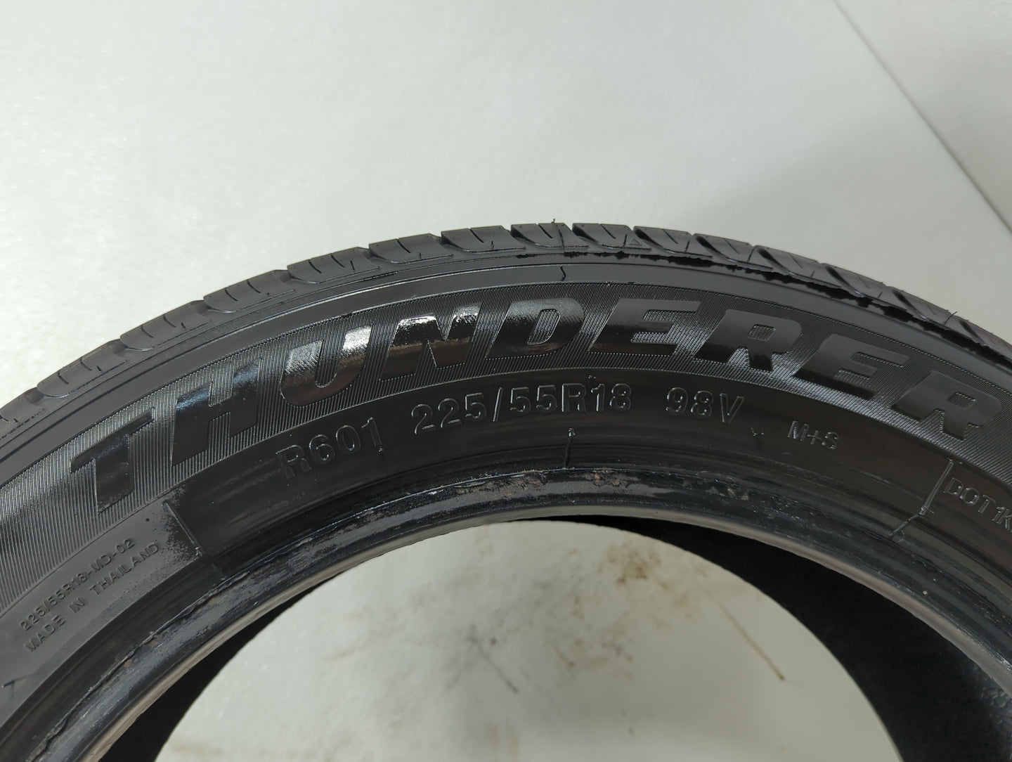 Used Tire 225/55R18 THUNDERER RANGER 98V - Tread Depth 11/32 - Oemusedautoparts1.com