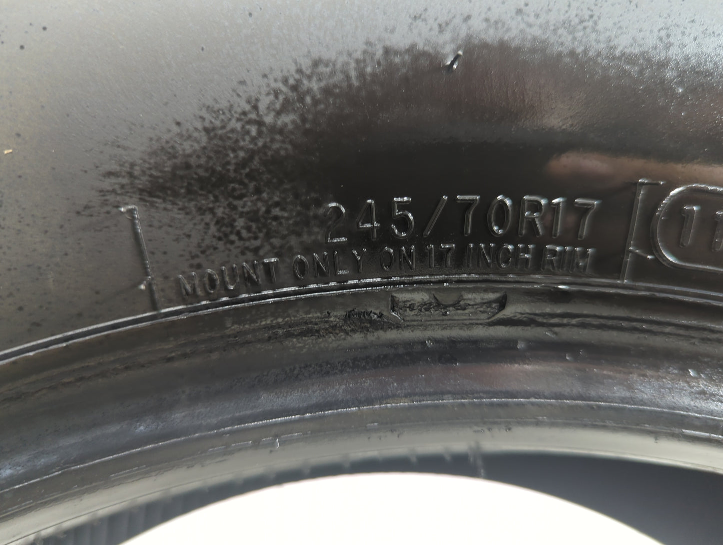 Used Tire 245/70R17 MASTERCRAFT STRATUS HT 110T - Tread Depth 9/32 - Oemusedautoparts1.com