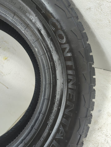 Used Tire 265/70R17 CONTINENTAL TERRAIN CONTACT A/T 115T - Tread Depth 12/32