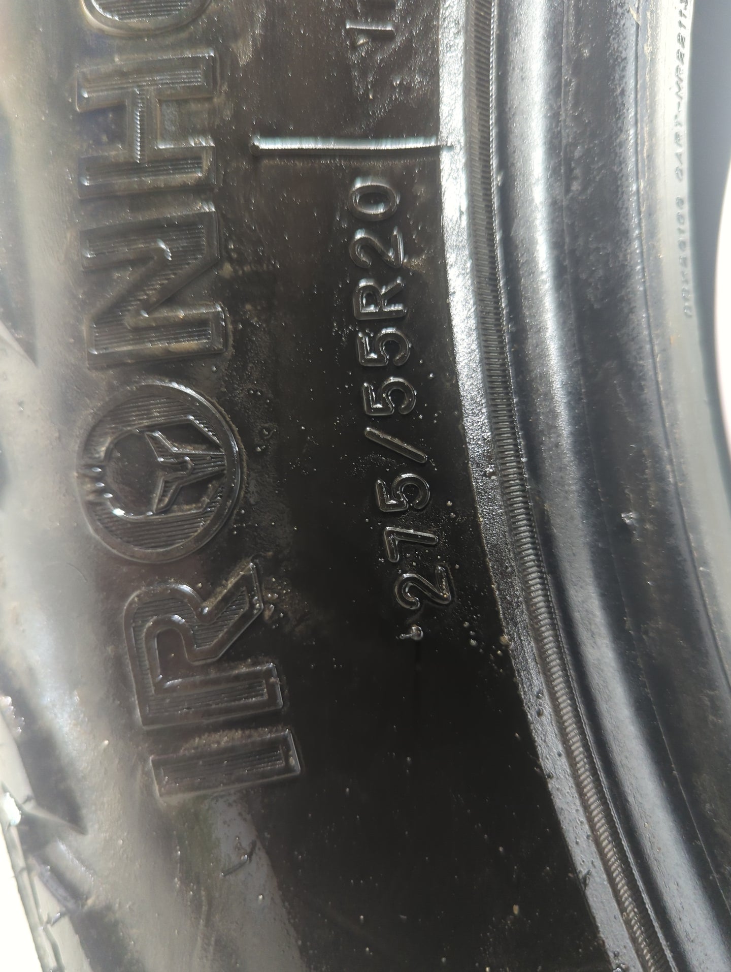 Used Tire 275/55R20 IRONHEAD THRASHER 117T - Tread Depth 12/32 - Oemusedautoparts1.com