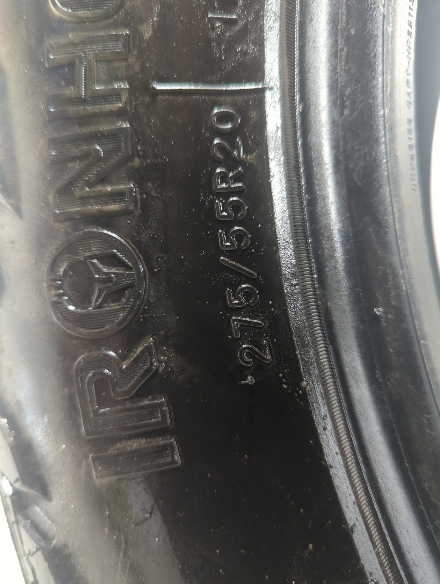 Used Tire 275/55R20 IRONHEAD THRASHER 117T - Tread Depth 12/32 - Oemusedautoparts1.com