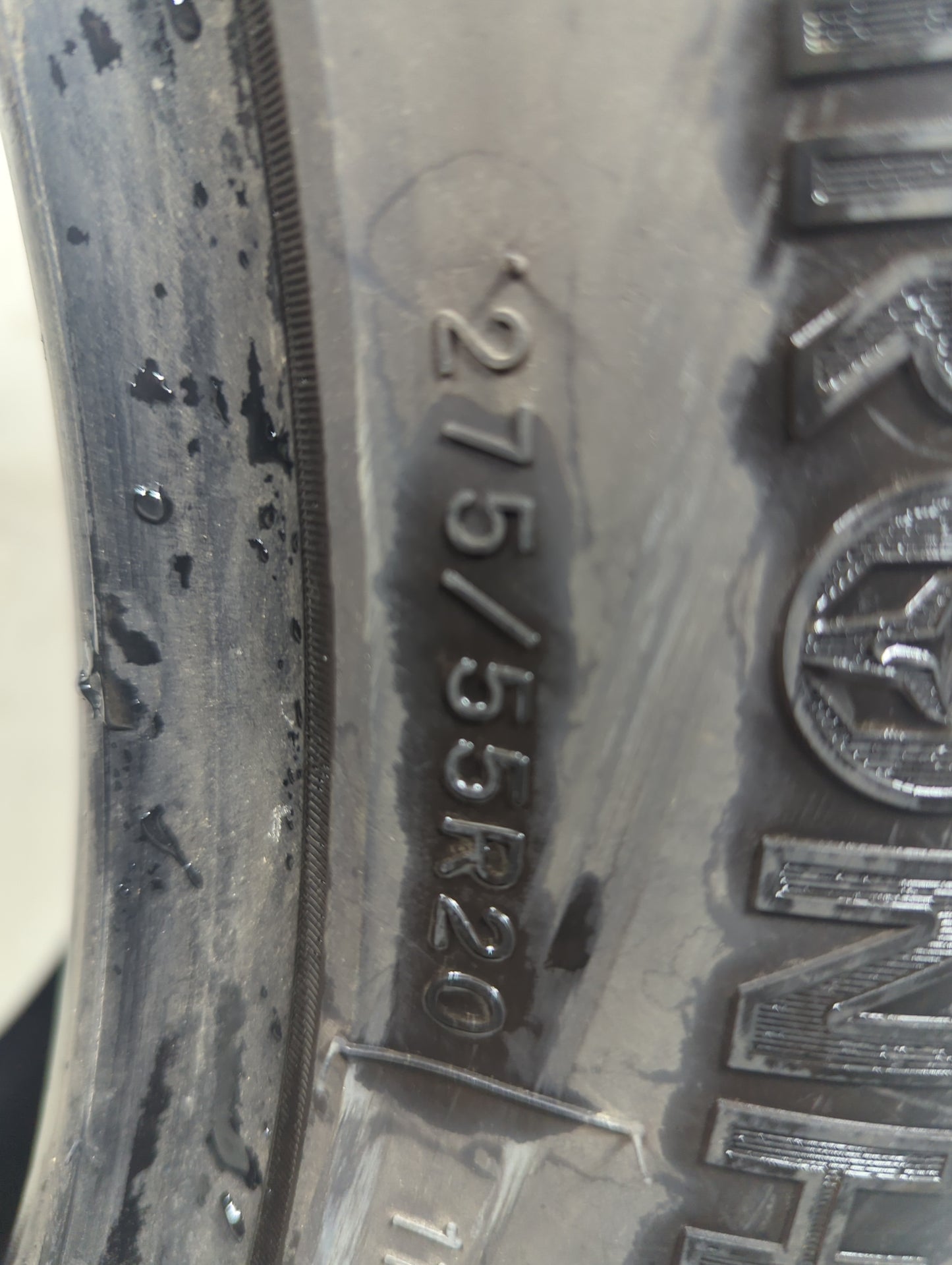 Used Tire 275/55R20 IRONHEAD THRASHER AT 117T - Tread Depth 13/32 - Oemusedautoparts1.com