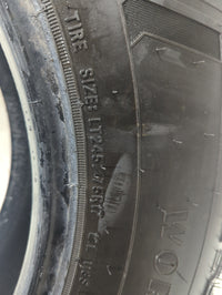 Used Tire 245/75R17 GOODYEAR WRANGLER WORKHORSE AT 121R - Tread Depth 10/32 - Oemusedautoparts1.com