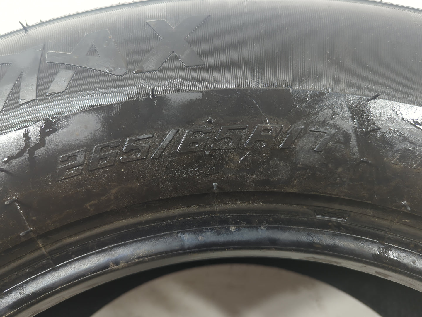 Used Tire - Tread Depth null/32 - Oemusedautoparts1.com