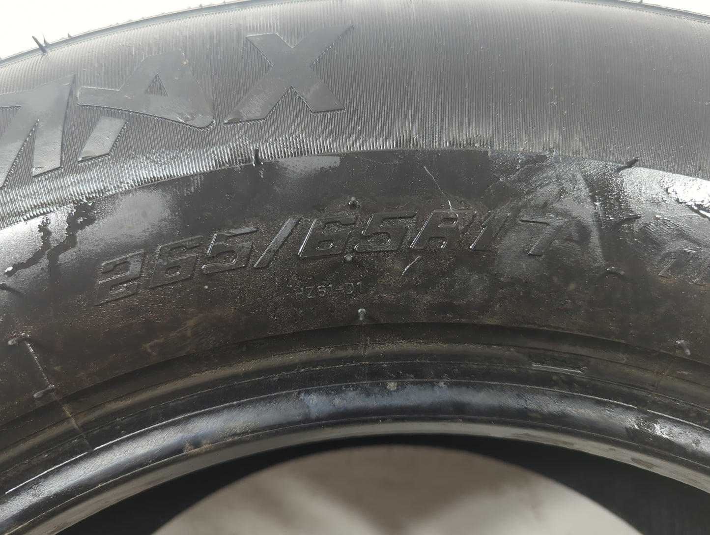 Used Tire - Tread Depth null/32 - Oemusedautoparts1.com