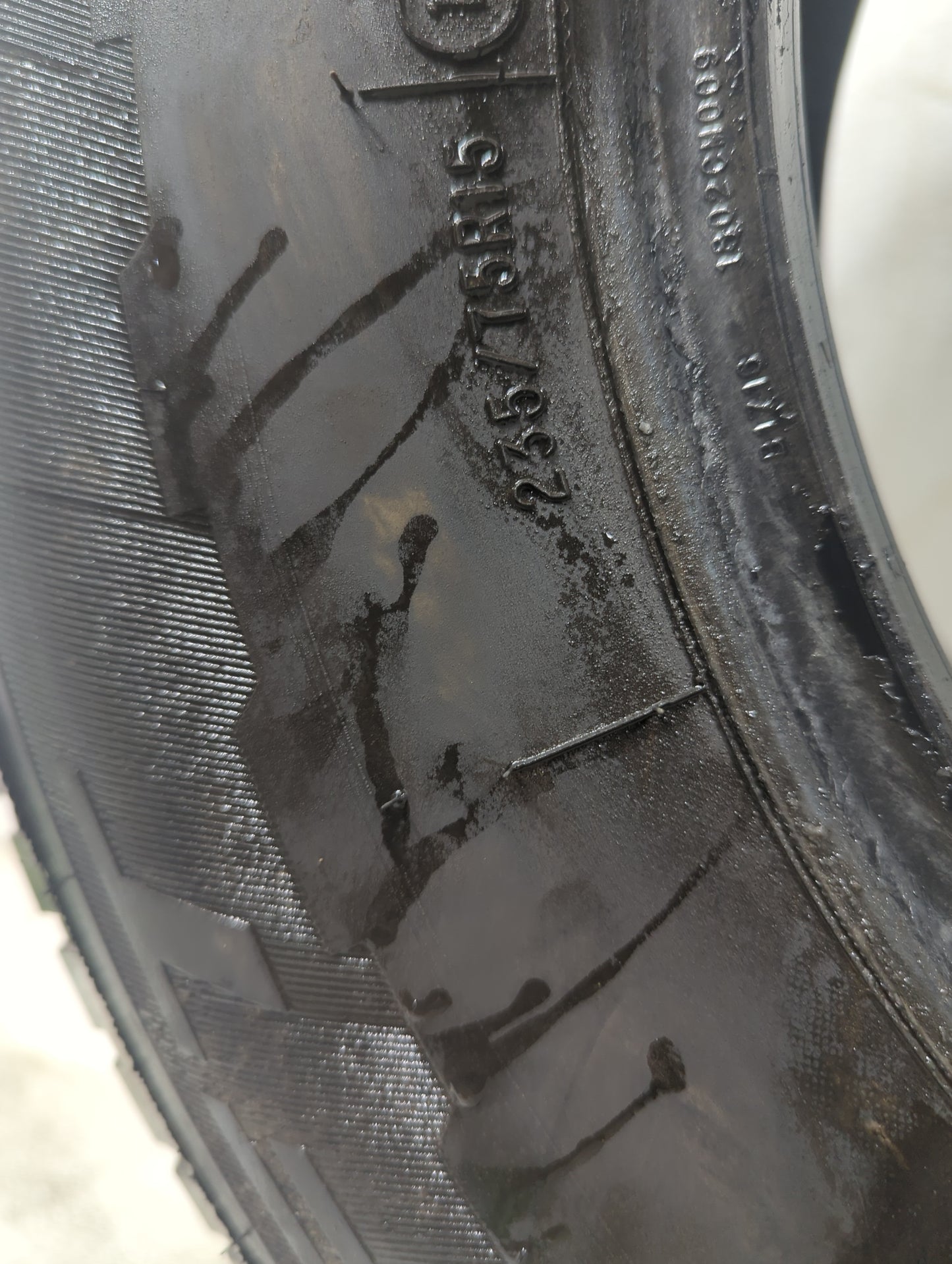Used Tire 235/75R15 MASTERCRAFT STRATUS AP 108T - Tread Depth 7/32 - Oemusedautoparts1.com