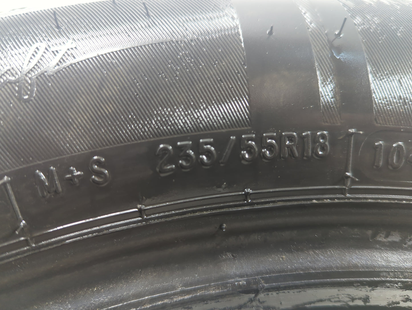 Used Tire 235/55R18 MASTERCRAFT COURSER QUEST PLUS 104T - Tread Depth 11/32 - Oemusedautoparts1.com
