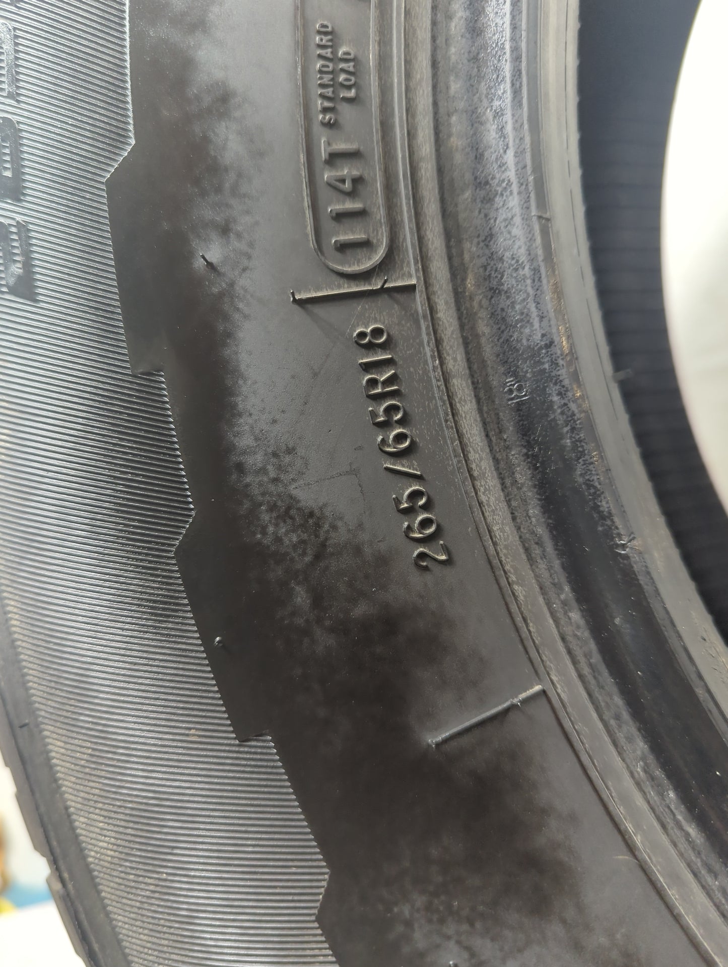Used Tire 265/65R18 MASTERCRAFT STRATUS AP 114T - Tread Depth 7/32 - Oemusedautoparts1.com