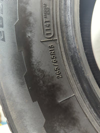 Used Tire 265/65R18 MASTERCRAFT STRATUS AP 114T - Tread Depth 7/32 - Oemusedautoparts1.com