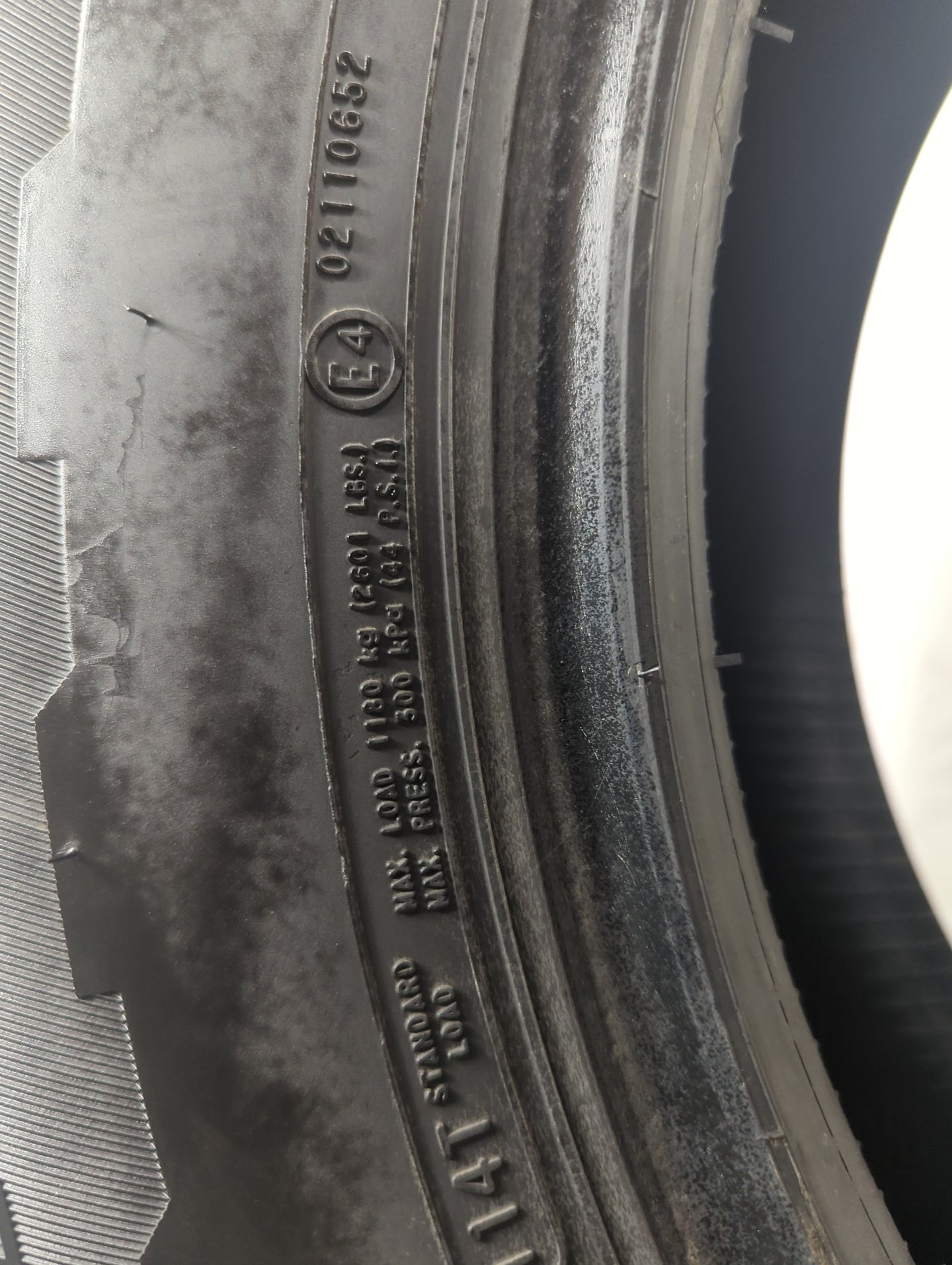 Used Tire 265/65R18 MASTERCRAFT STRATUS AP 114T - Tread Depth 7/32 - Oemusedautoparts1.com