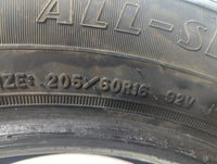 Used Tire 205/60R16 GOODYEAR RELIANT ALL-SEASON 92V - Tread Depth 10/32 - Oemusedautoparts1.com