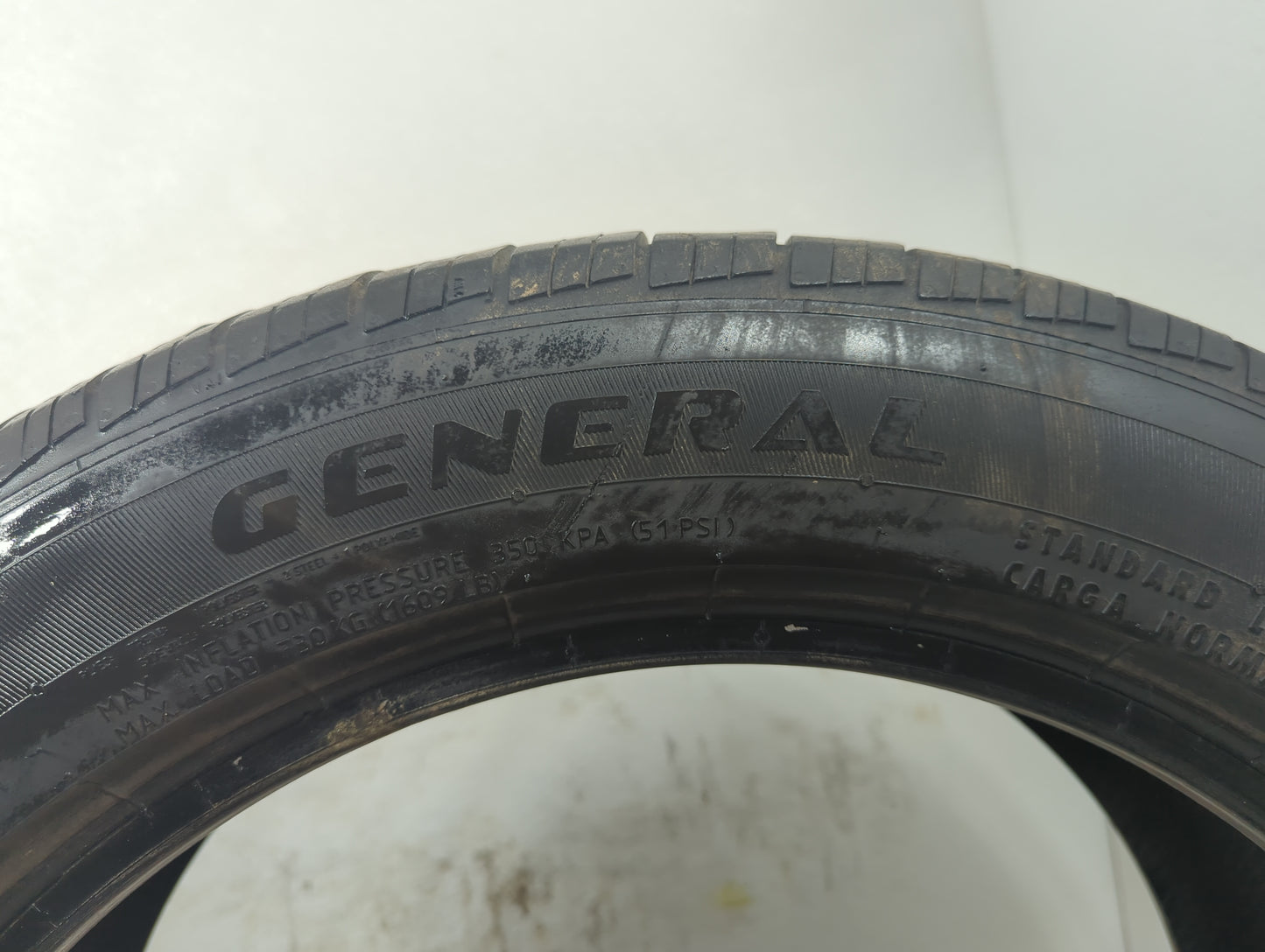 Used Tire 235/50R18 GENERAL ALTIMAX RT43 97V - Tread Depth 9/32 - Oemusedautoparts1.com