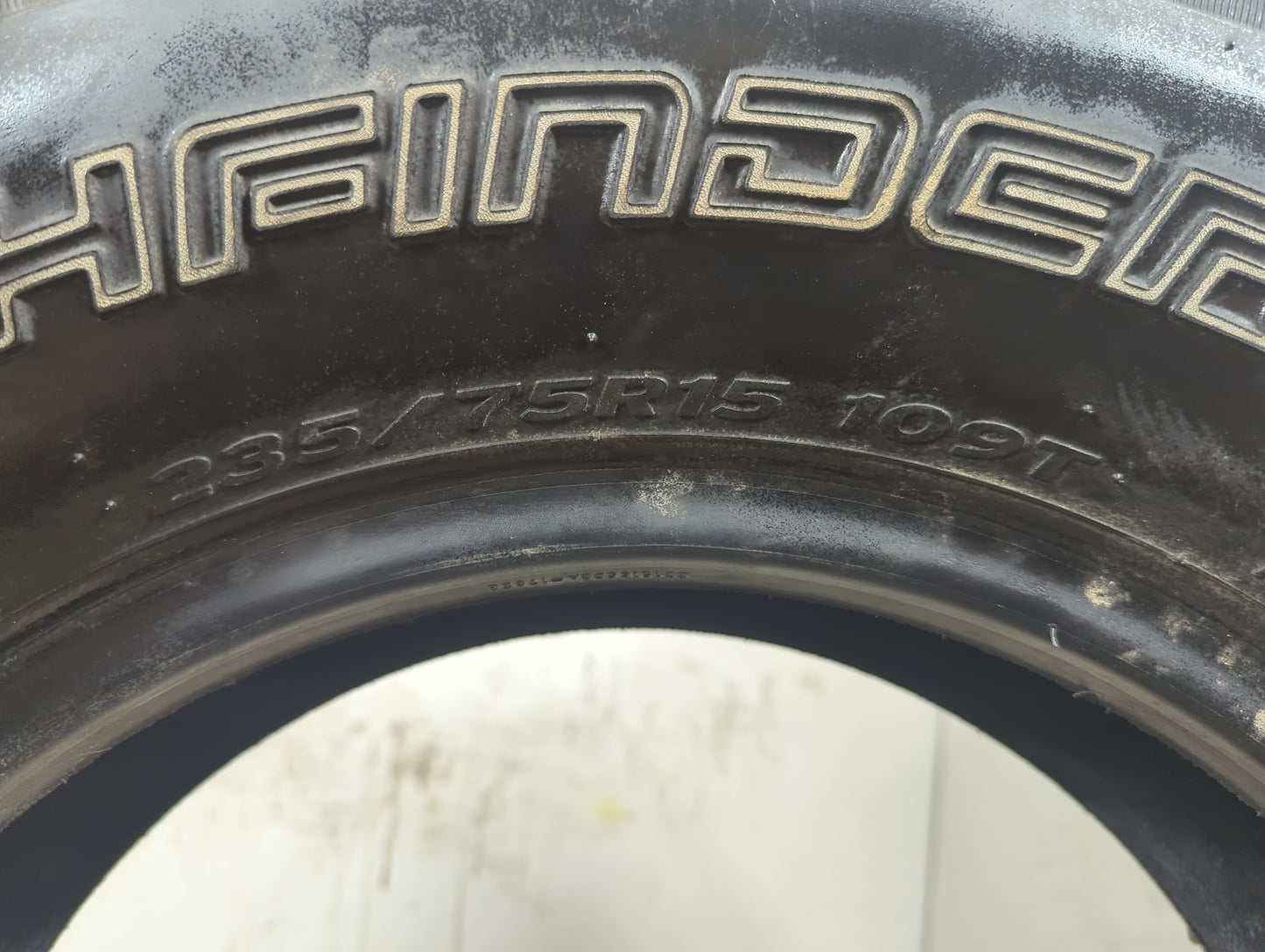 Used Tire 235/75R15 PATHFINDER HT 109T - Tread Depth 11/32 - Oemusedautoparts1.com
