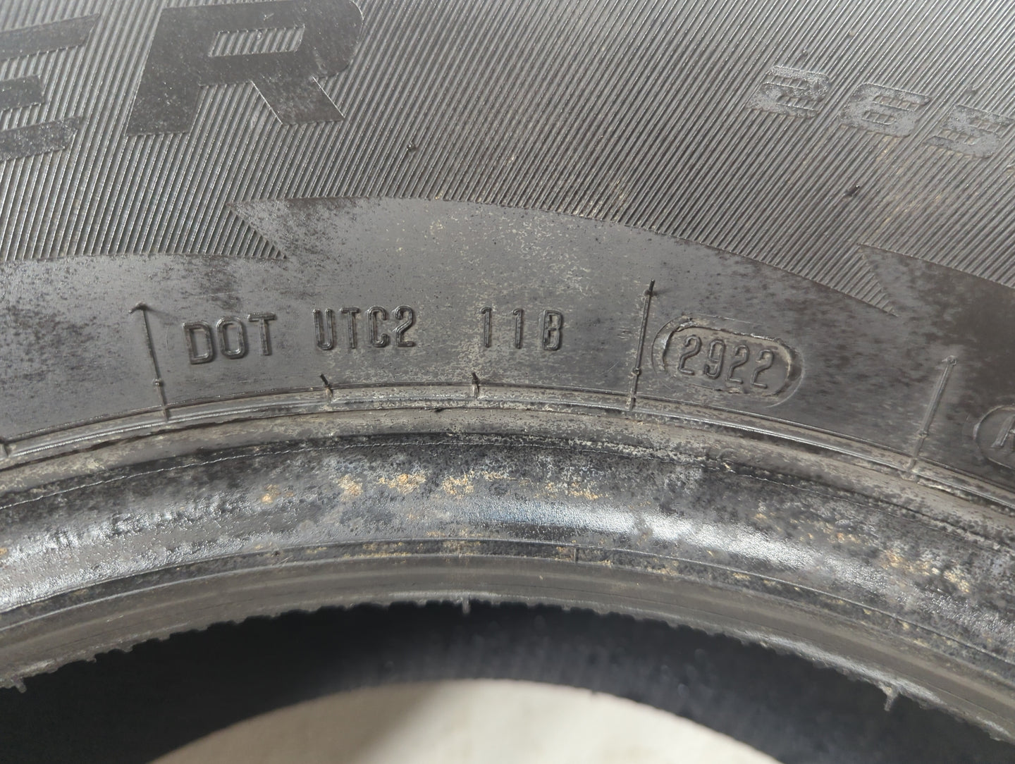 Used Tire 265/70R16 COOPER DISCOVERER AT3 112T - Tread Depth 11/32 - Oemusedautoparts1.com