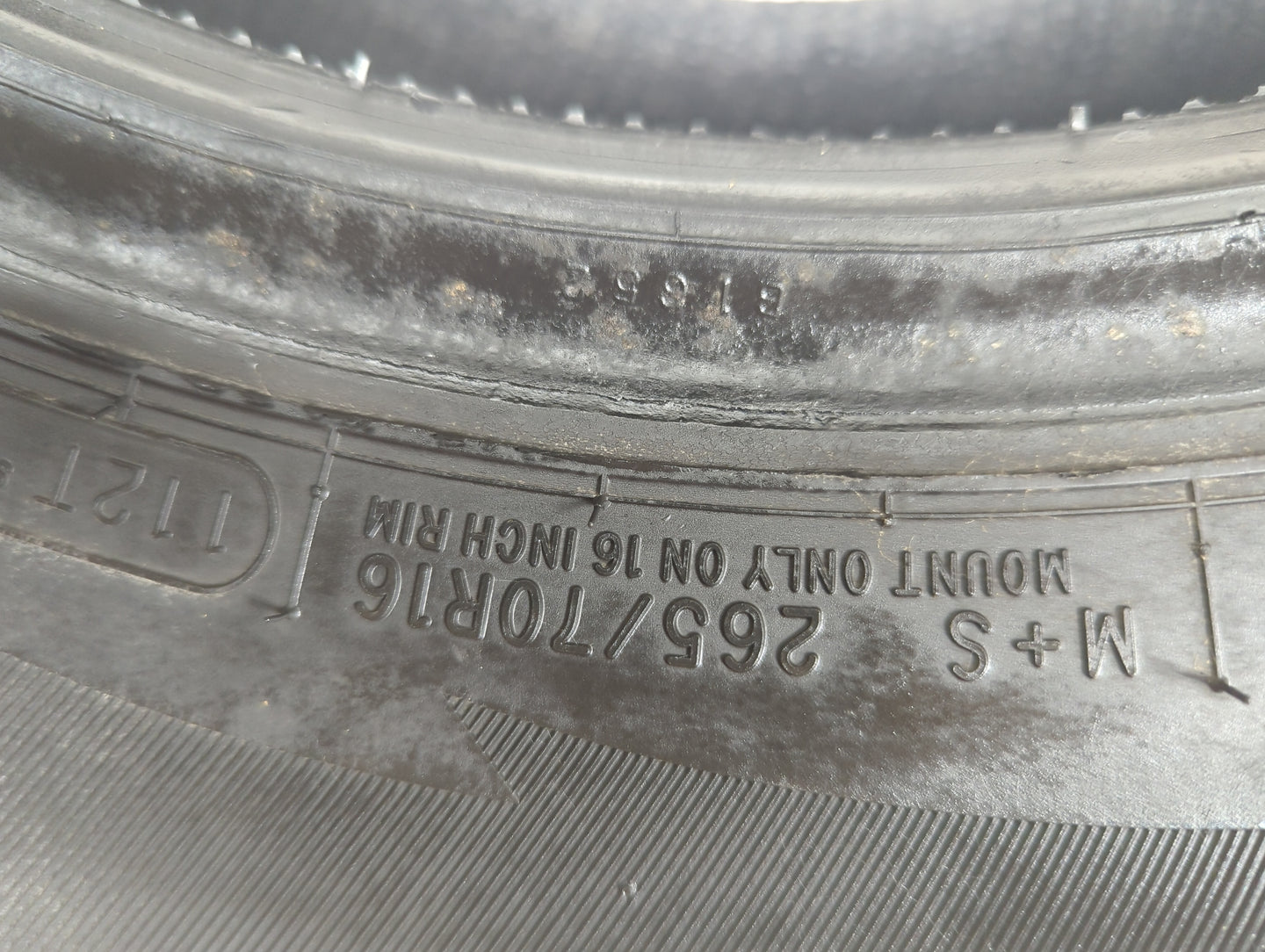 Used Tire 265/70R16 COOPER DISCOVERER AT3 112T - Tread Depth 11/32 - Oemusedautoparts1.com
