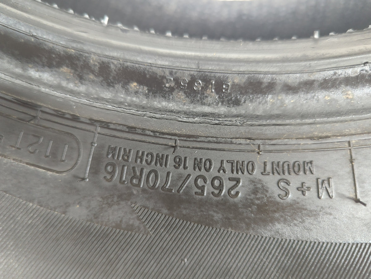 Used Tire 265/70R16 COOPER DISCOVERER AT3 112T - Tread Depth 11/32 - Oemusedautoparts1.com