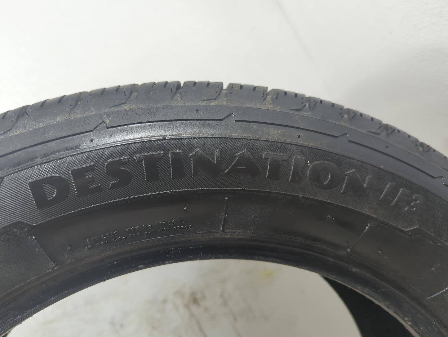 Used Tire 235/55R17 FIRESTONE DESTINATION LE3 99H - Tread Depth 8/32 - Oemusedautoparts1.com
