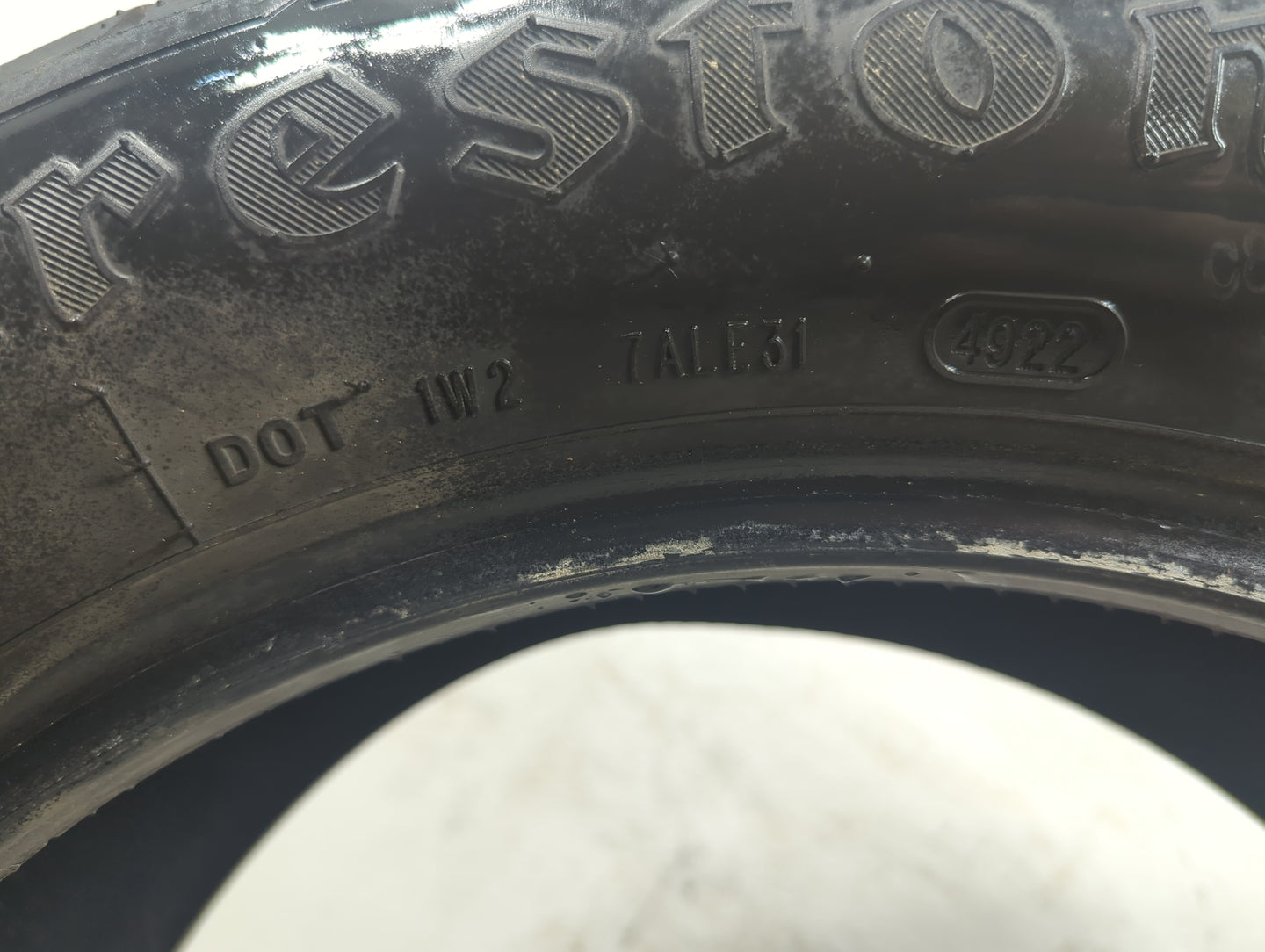 Used Tire 235/55R17 FIRESTONE DESTINATION LE3 99H - Tread Depth 8/32 - Oemusedautoparts1.com